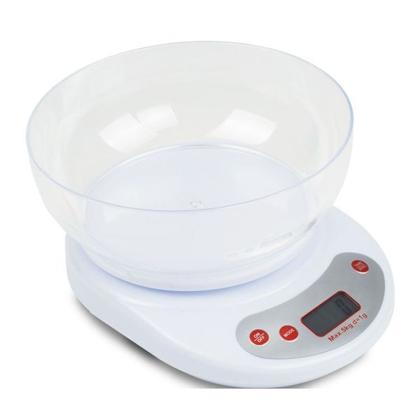 5KG/1g Kitchen Scale Portable Electronic Scale with LCD Display