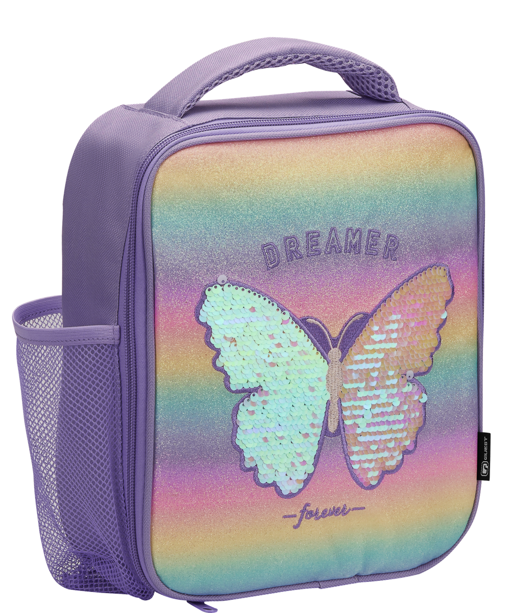 Quest Butterfly Deluxe Insulated Lunch Cooler Bag - Leakproof & Portable