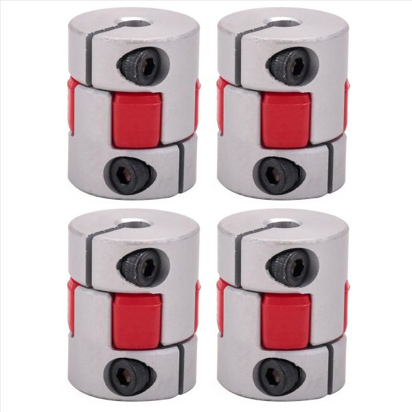 5Mmx8Mmx25Mm Cnc Stepper Motor Flexible Plum Jaw Shaft Coupling