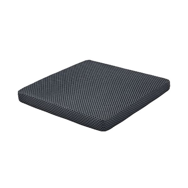 POE 4D Mesh Boost Pad Shower Seat Cushion with Non Slip Base - Black