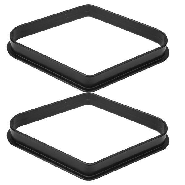 Plastic Billiards 9 Ball Rack - 2 Pieces