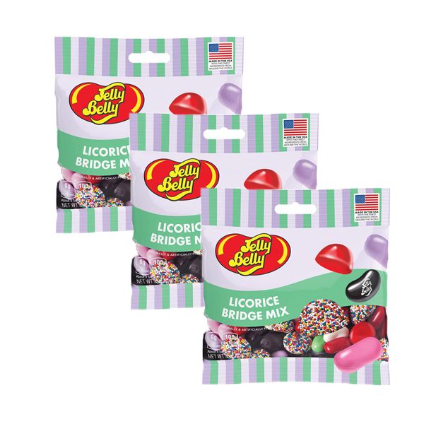 Jelly Belly Licorice Bridge Mix 3 x 85g Shop Today. Get it Tomorrow