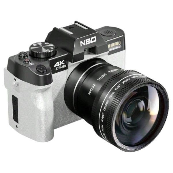 NBD - S100 PRO - 4K Digital Camera With Interchangeable Lens - White