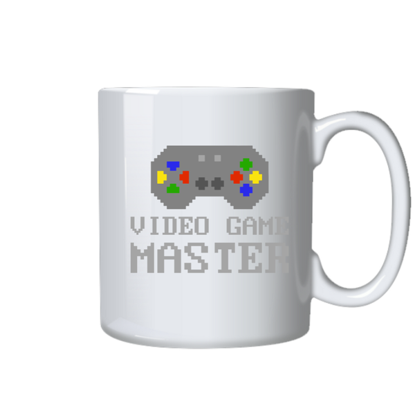 Video Games Coffee Mug, Master Gamer Gift Idea, for Birthday, Christmas