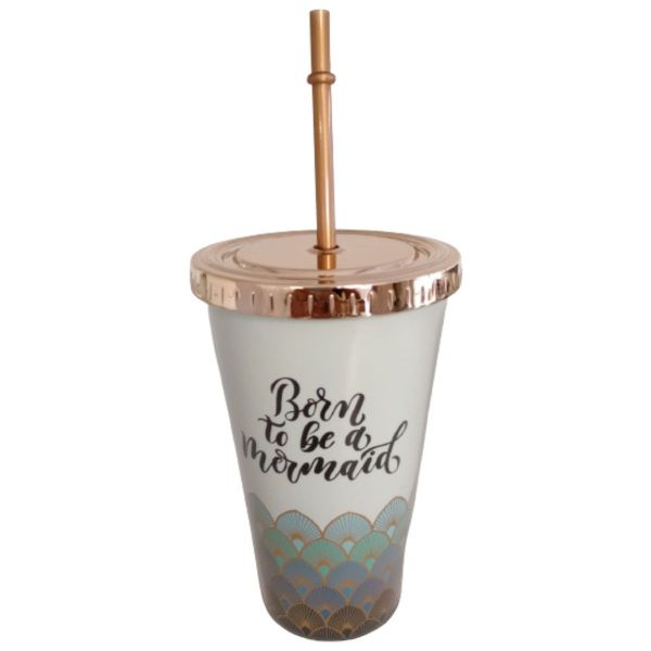 Deal's Mermaid Design Plastic Bottle