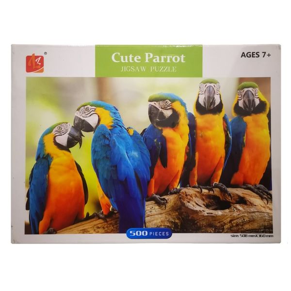 Jigsaw Puzzle - Parrots 500 Piece
