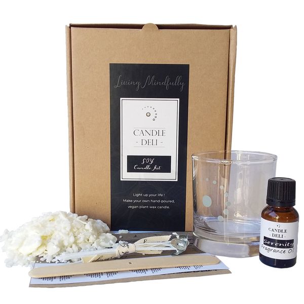 Soy Candle Making Kit with Fragrance DIY