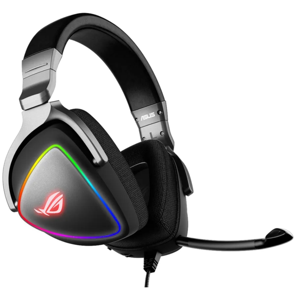 ASUS Headphones with Mic - ROG Delta RGB Wired Gaming Headset with Mic