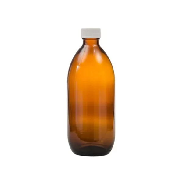 Round Pill Bottle 500ml 70's