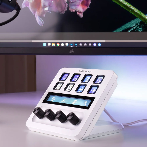 Corsair Elgato Stream Deck + (Customizable LCD keys, Dials & Touch
