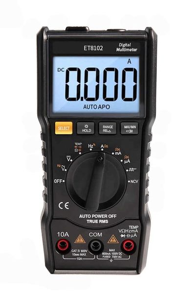 ET8102 Auto-Ranging AC/DC Digital Multimeter