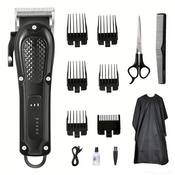 QYNIAL Professional Hair Clippers for Men, Cordless &amp; Corded Beard Trimmer