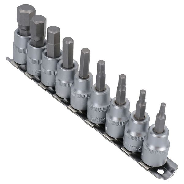 9-Piece Hex Bit Socket Set SDY-96020