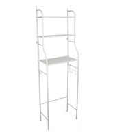 3-Tier Adjustable Standing Storage Toilet Rack 1029065