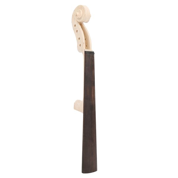 4/4 Violin Neck (Maple w/ Ebony Fingerboard)