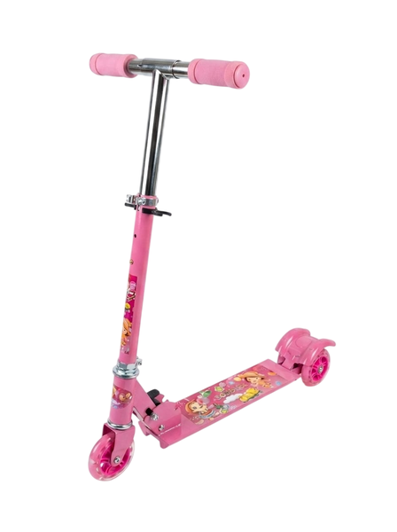 Kids Scooter with LED Flashing Wheels &amp; Adjustable Handlebar Height - KM-15