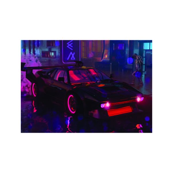 Midnight Rider Dark - A1 Poster