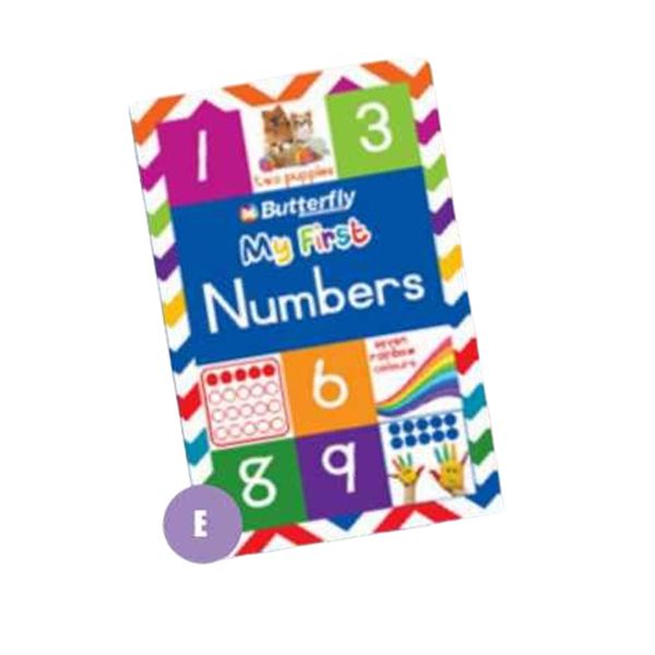 Butterfly My First Mhb - Numbers