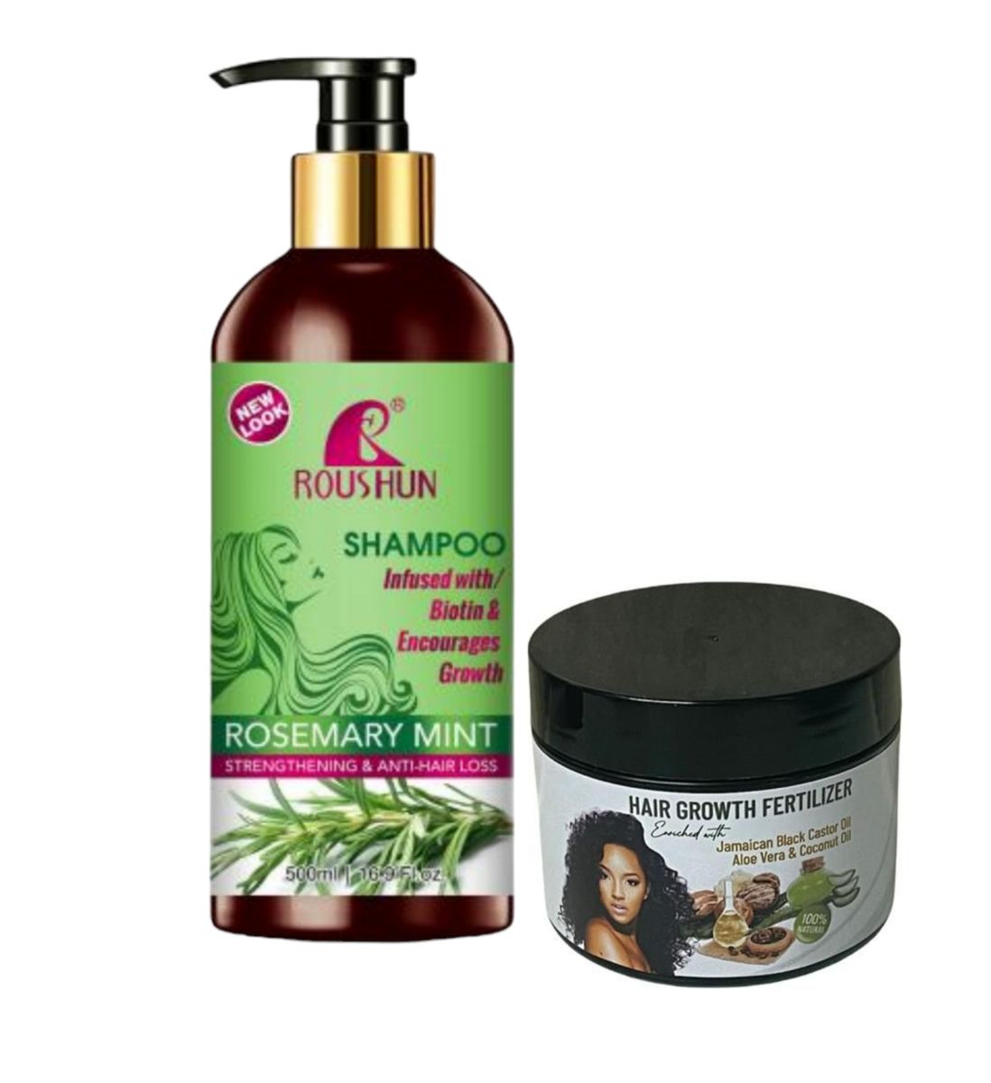 Rosemary Shampoo with Hair Growth Fertilizer