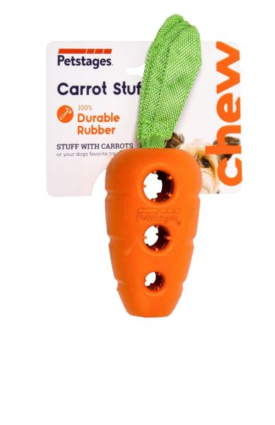 Petstages - Carrot Stuffer Treat Dispensing Interactive Dog Toy
