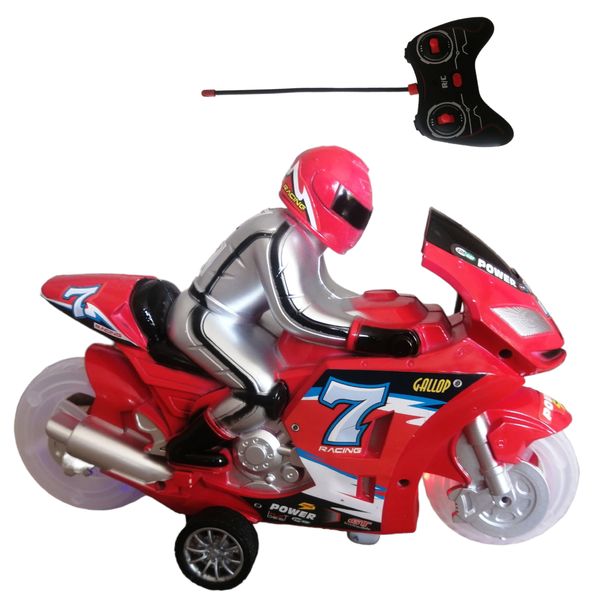 Racing R/C Motobike - 4 Channel - Lights &amp; Sound