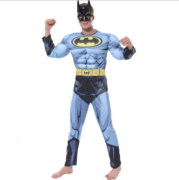 Adult's Batman Inspired Padded Superhero Costume
