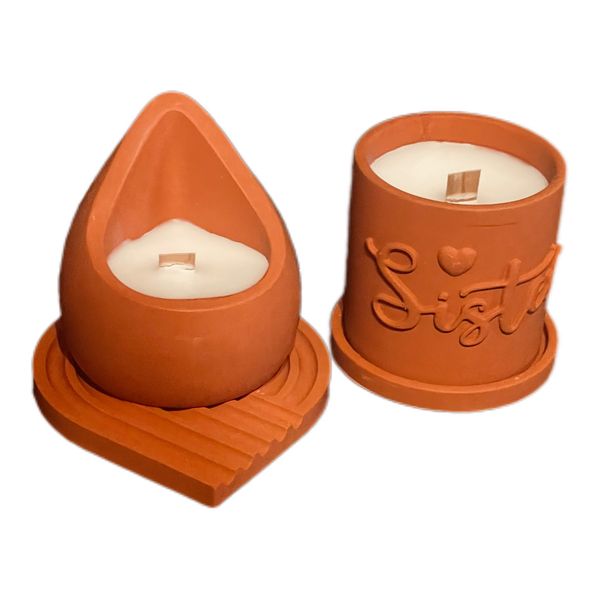 Love Sister Wax 17 cm Cm Lemon Candle