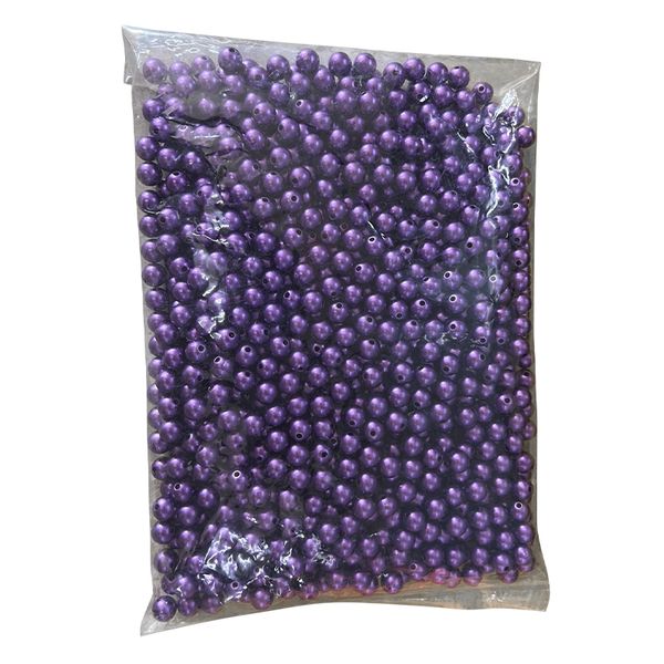 Purple Small Pearl beads 500g For Making Jewelry(8mm/10mm)