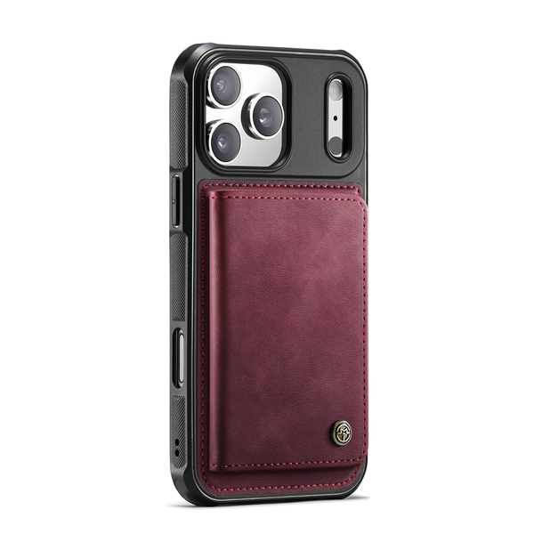Magnetic Leather Wallet Case Compatible With iPhone 17 Pro Max 17 Air