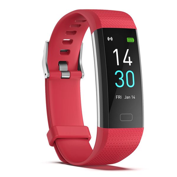 Red S5 Fitness Tracker 5Th Gen 24/7 Blood Oxygen image