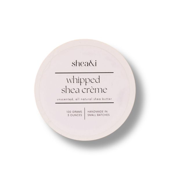 Whipped Shea Crème - Unscented, All-Natural Shea Butter | Shea&amp;I
