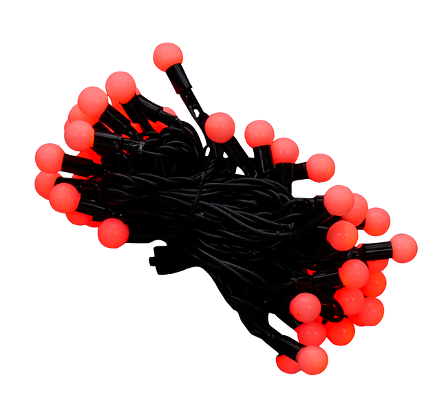 Ball String Lights Red