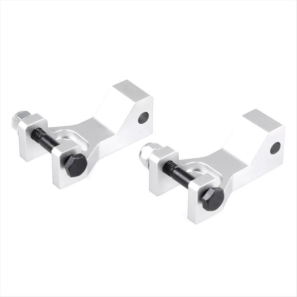 Motorcycle Rider Front Foot Pegs Lowering Kit Compatible with Universal