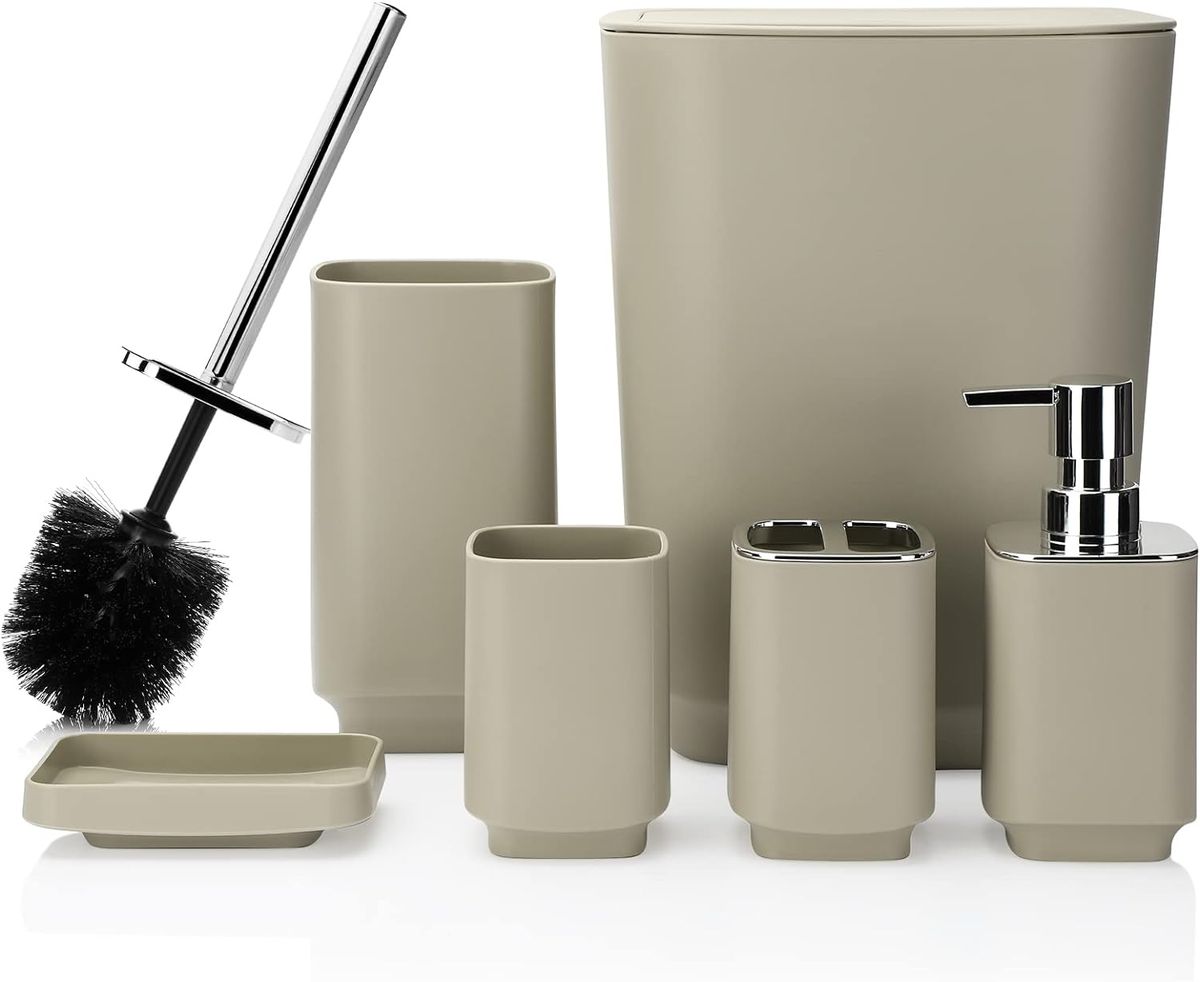 6Pieces Perfect Bathroom Accessories Set Shop Today. Get it Tomorrow