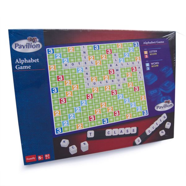 Word Builder Boardgame/ Scrabbled letters