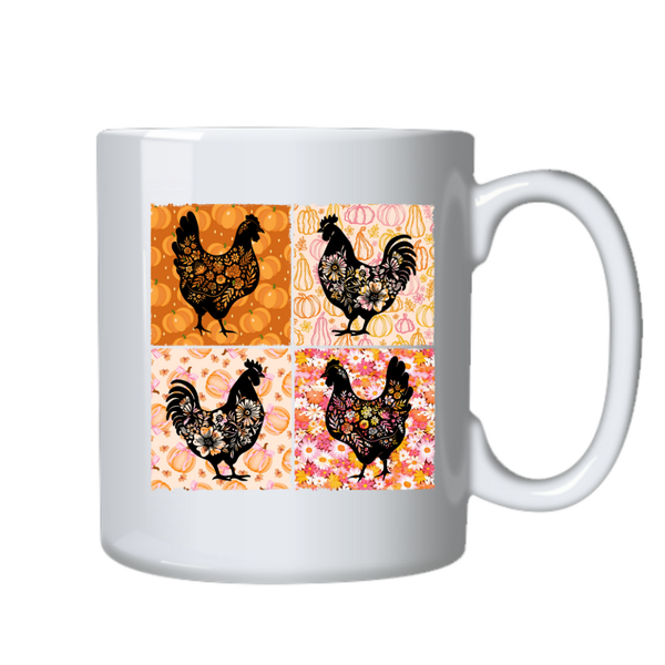 Chicken Farmyard Pet Lover Fun Mug Ideal Gift for Birthday Christmas 402