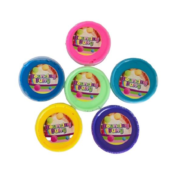 Neon Bouncing Putty (Set of 12) Assorted Colours
