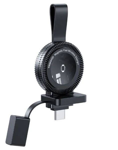 Tranyoo Portable Watch Wireless Type-C Fast Charger T-WF2