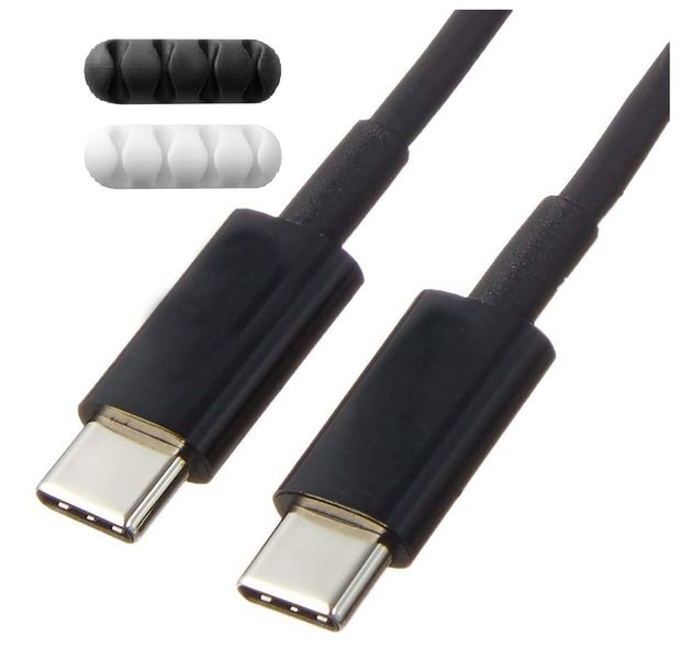 USB-C to USB-C Fast Charging Cable 1M with Cable Organizer