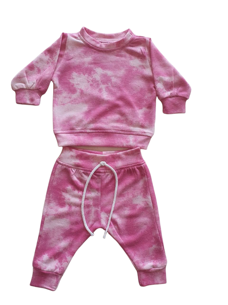 Little Leila - Tie Dye Tracksuit - Baby Girl
