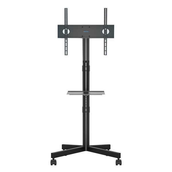 Bontec Mobile Cart Trolley TV Stand 23-60" Height Adjustable 25kg