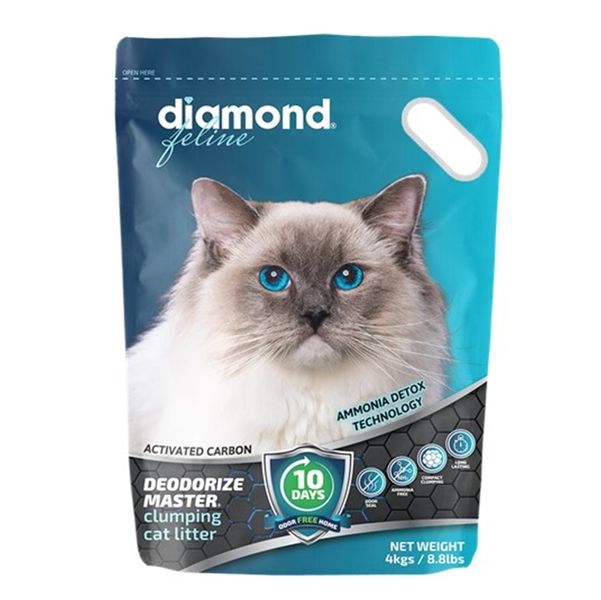 Diamond Feline Deodorize Cat Litter 4kg