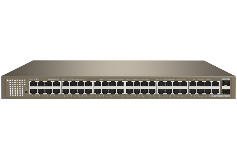 Tenda TEG1050F 48-Port Gigabit Switch with 2 SFP Uplink Slots