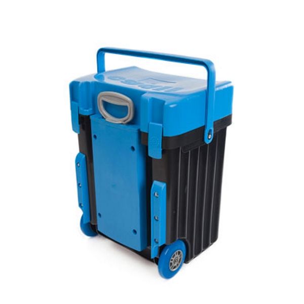 Caddii School Bag With Blue Lid &amp; Black Body image