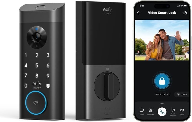 eufy E330 Fingerprint Wi-Fi Smart Lock with Camera