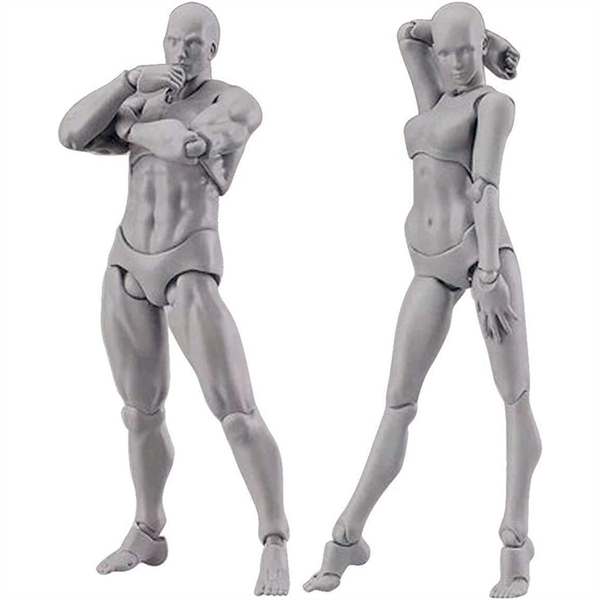 Artists Manikin Jointed Drawing Figures Compatible with Universal