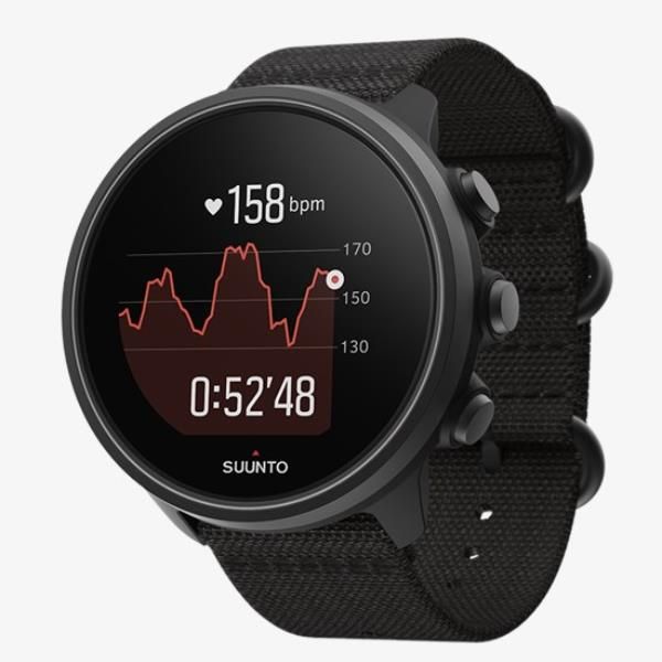 Suunto 9 Baro Sports Watch - Charcoal Titanium
