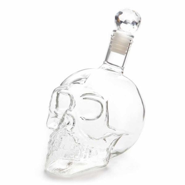 1 litre Skull Decanter - Glass