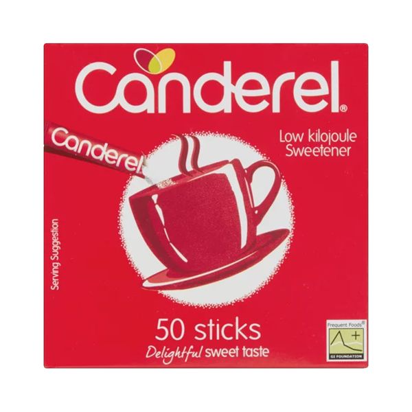 Canderel Low Kilojoule Sweetener Sticks - 50g