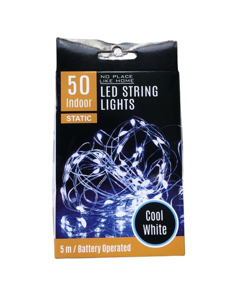 Light Fairy LED - 50x Cool White 5m B/O